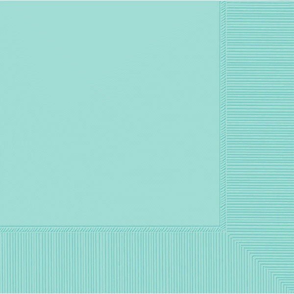 Robin's Egg Blue Beverage Napkins 3ply - JJ's Party House