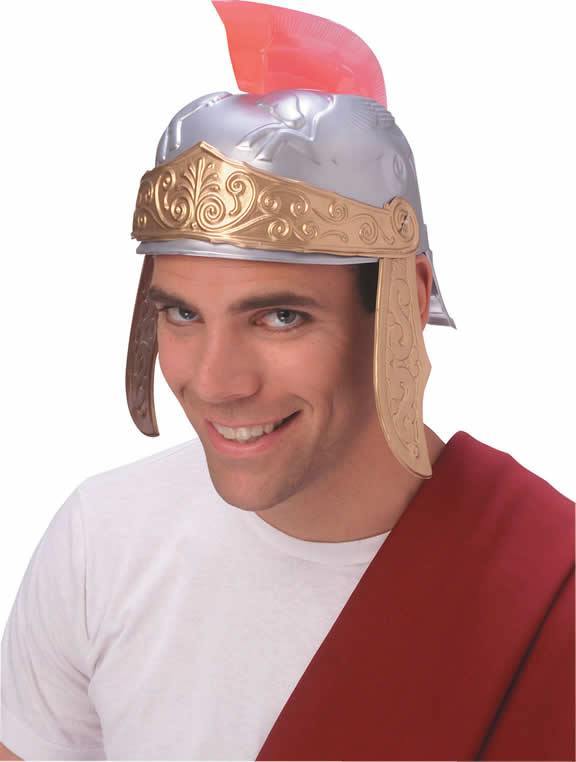 Roman Helmet-Slvr&Gld - JJ's Party House