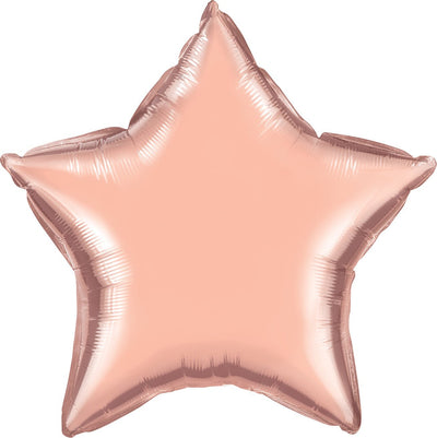 Rose Gold Star Balloon 18'' - JJ's Party House