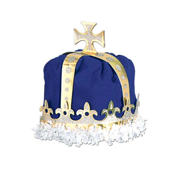 Royal King's Crown - Blue - JJ's Party House