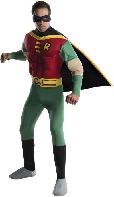 Rubies Costumes Adult Deluxe Muscle Chest Robin Costume