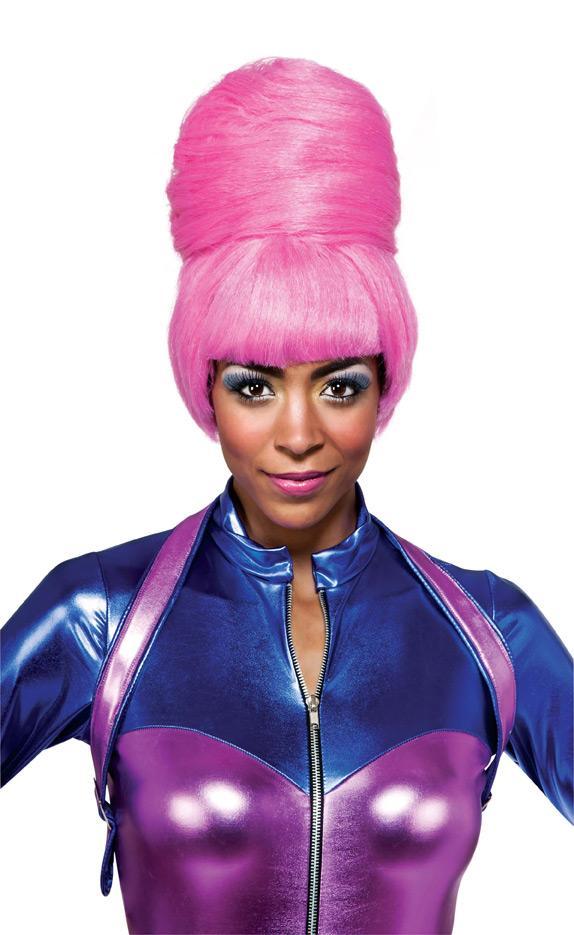Rubies Wigs Nicki Minaj Pink Bun Wig