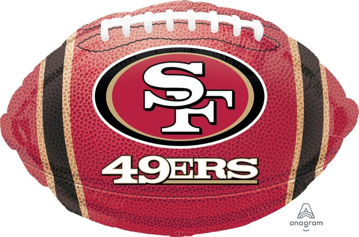San Francisco 49ers Balloon - Football - JJ's Party House