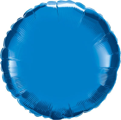 Sapphire Blu Round 18'' Balloon - JJ's Party House