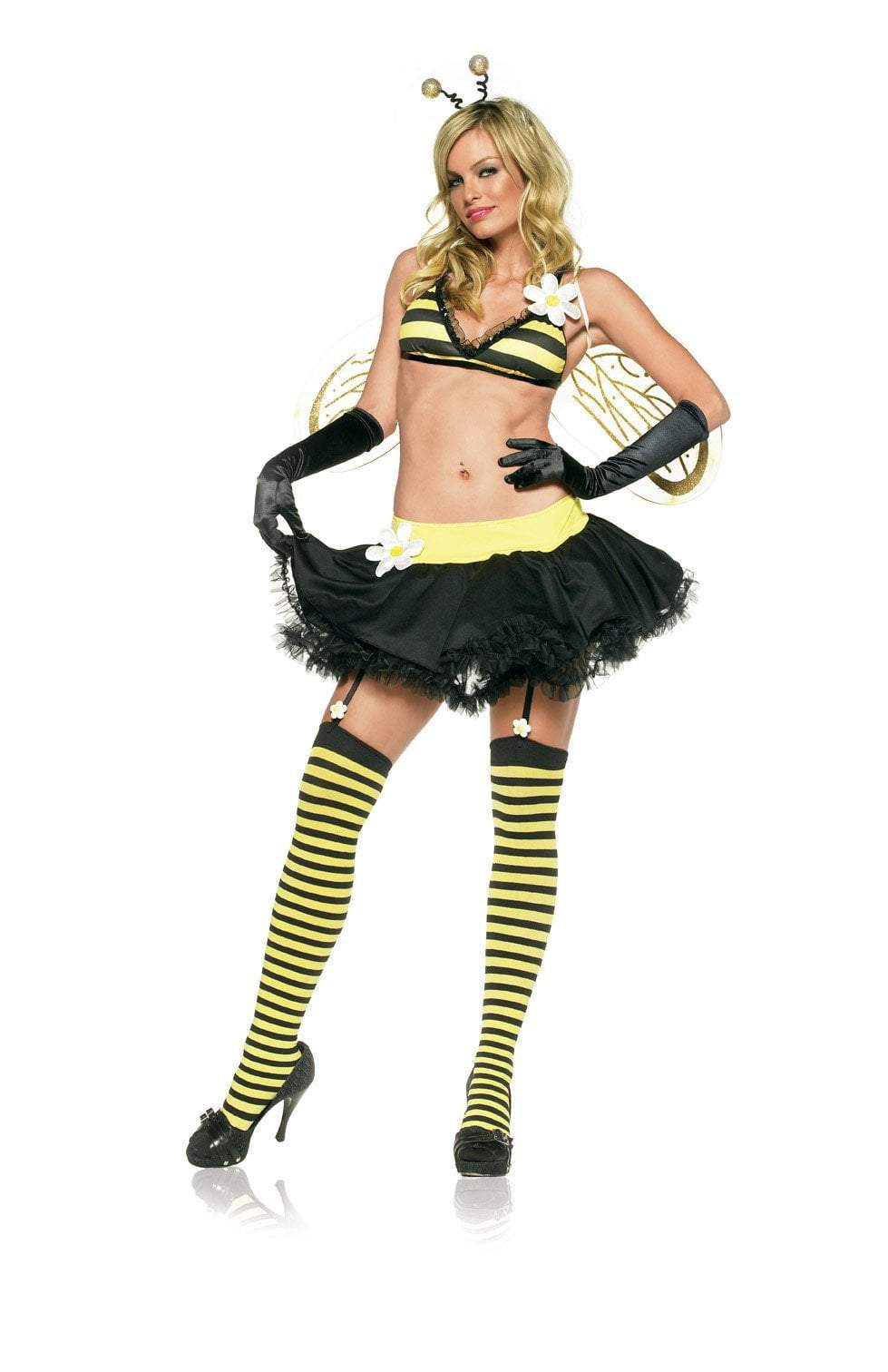 Sexy Daisy Bee Glitter Costume - JJ's Party House