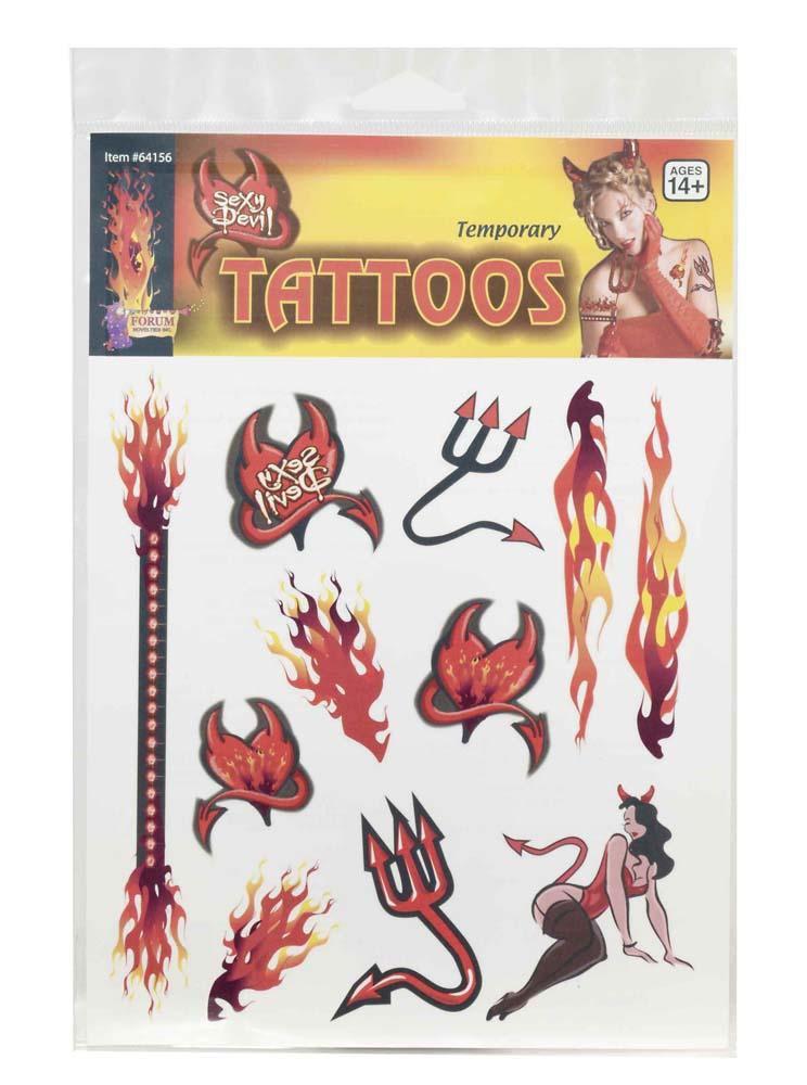 Sexy Devil Tattoos - JJ's Party House