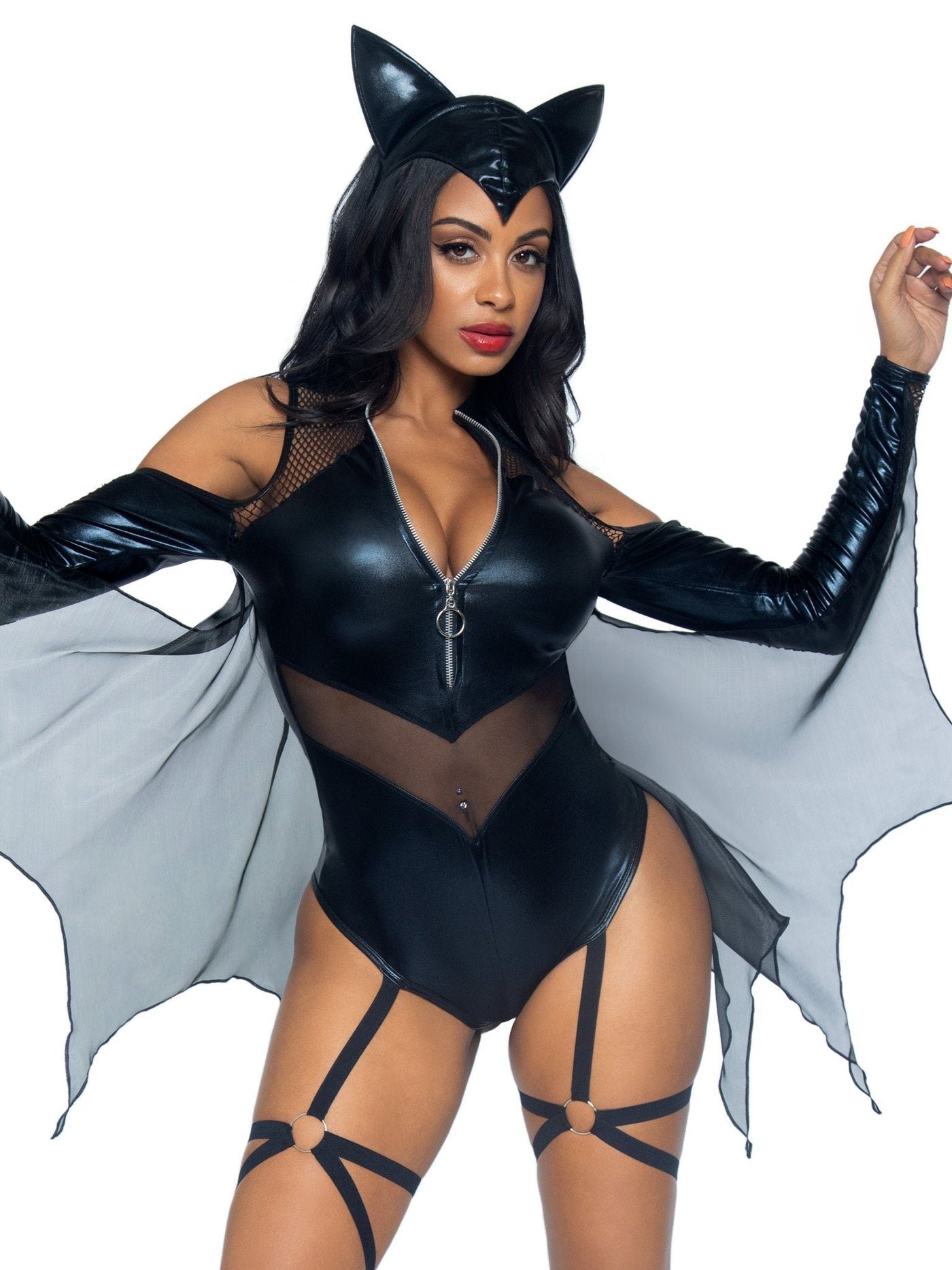 Sexy Midnight Bat Costume - JJ's Party House