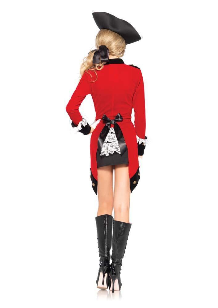 Sexy Rebel Red Coat Costume - JJ's Party House