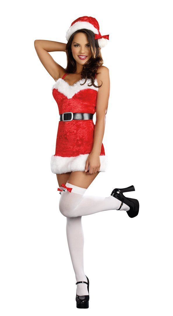 Sexy Santa Baby Costume - JJ's Party House