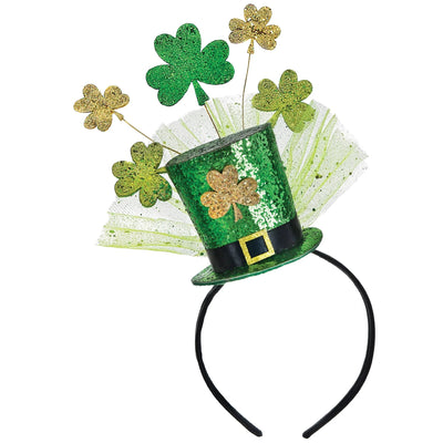 Shamrock Flower Headband - JJ's Party House - Custom Frosted Cups and Napkins