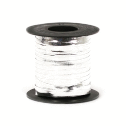 Silver Crimped Ribbon 250yds - JJ's Party House