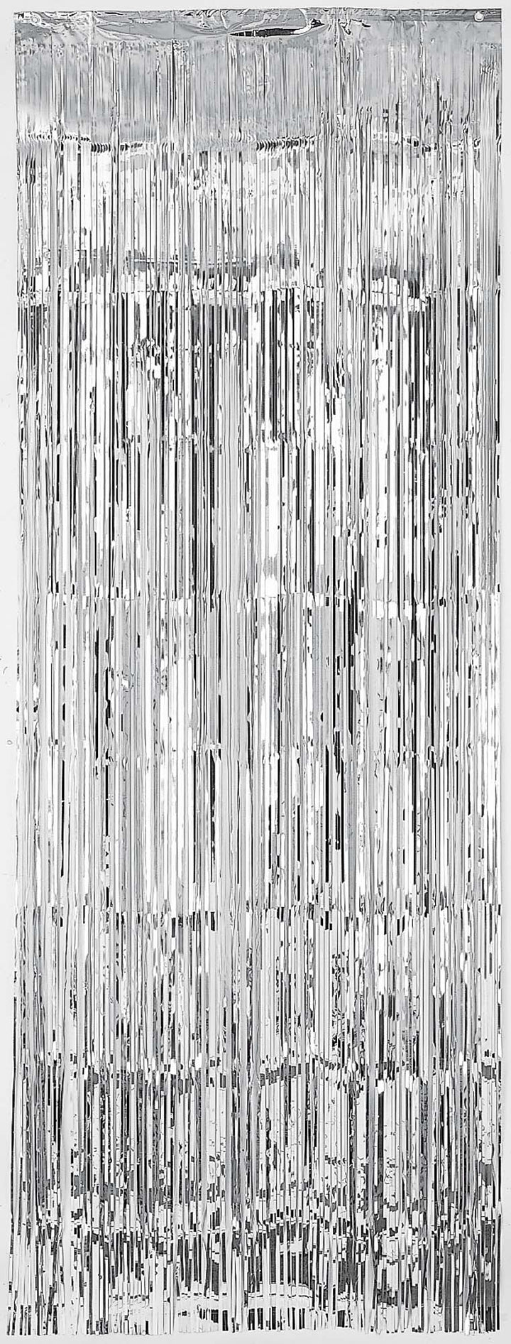 Silver Metallic Curtain 3'X8' - JJ's Party House: Birthday,Balloons,Favors,Gifts