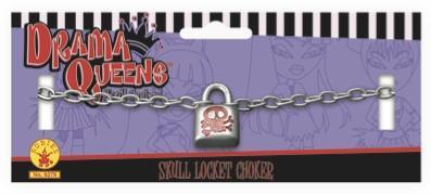 Skull Locket Choker - JJ's Party House