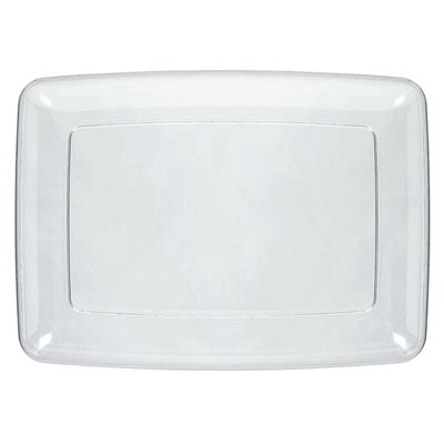 Small Clear Serving Tray - JJ's Party House