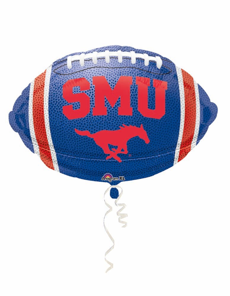SMU Mustangs Mylar Balloon 18" - JJ's Party House