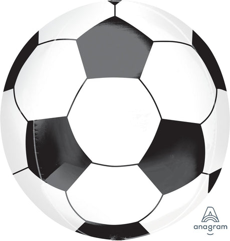 Soccer Ball Orbz Balloon - JJ's Party House - Custom Frosted Cups and Napkins