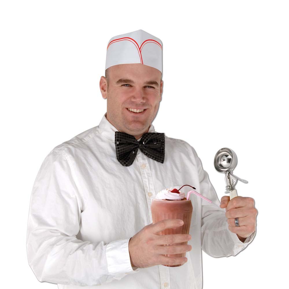 Soda Jerk Hats - JJ's Party House