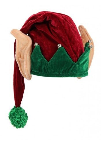 Soft Elf Hat with Ears for Adults - JJ's Party House
