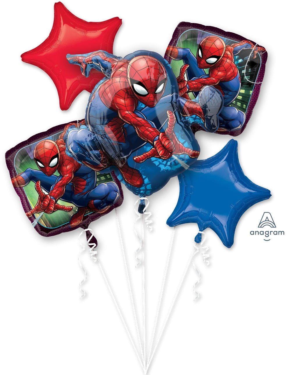 Spider-Man Bouquet - JJ's Party House - Custom Frosted Cups and Napkins