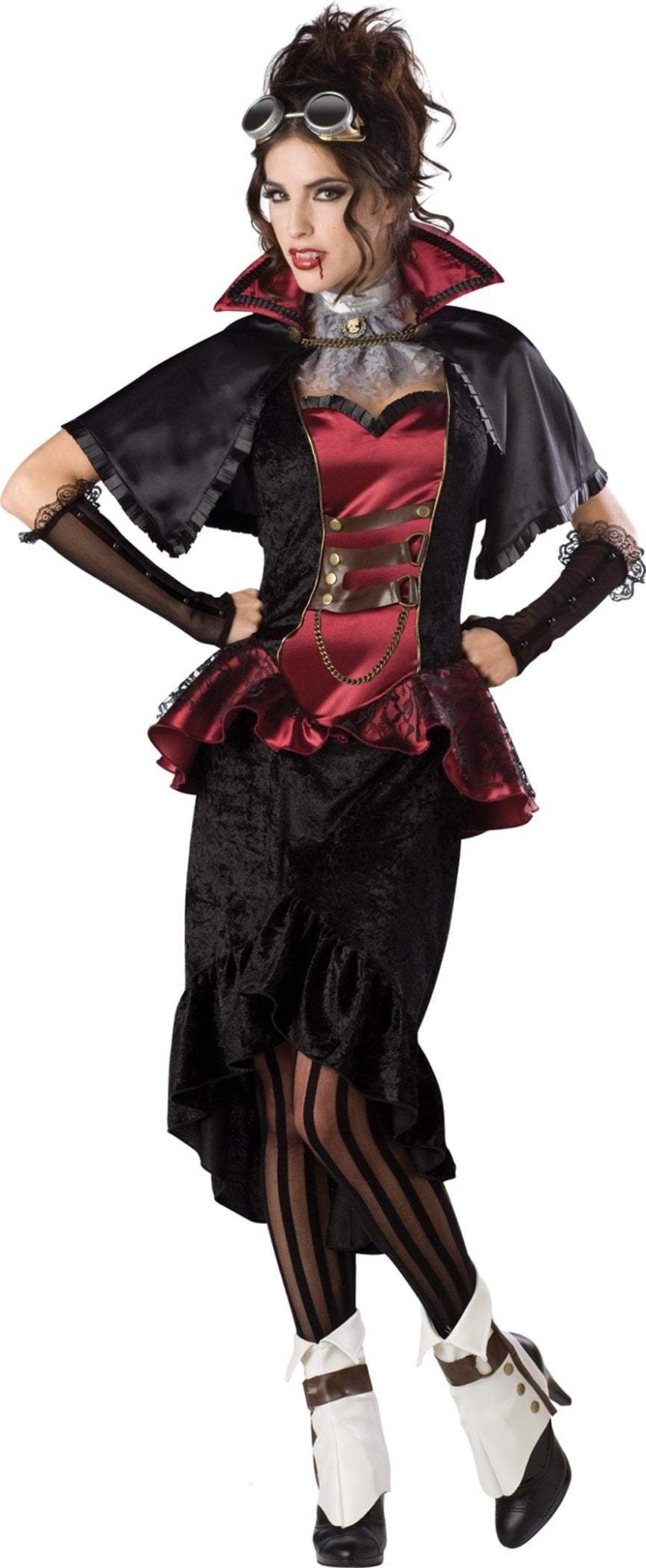 Steampunk Vampiress Deluxe Costume - JJ's Party House