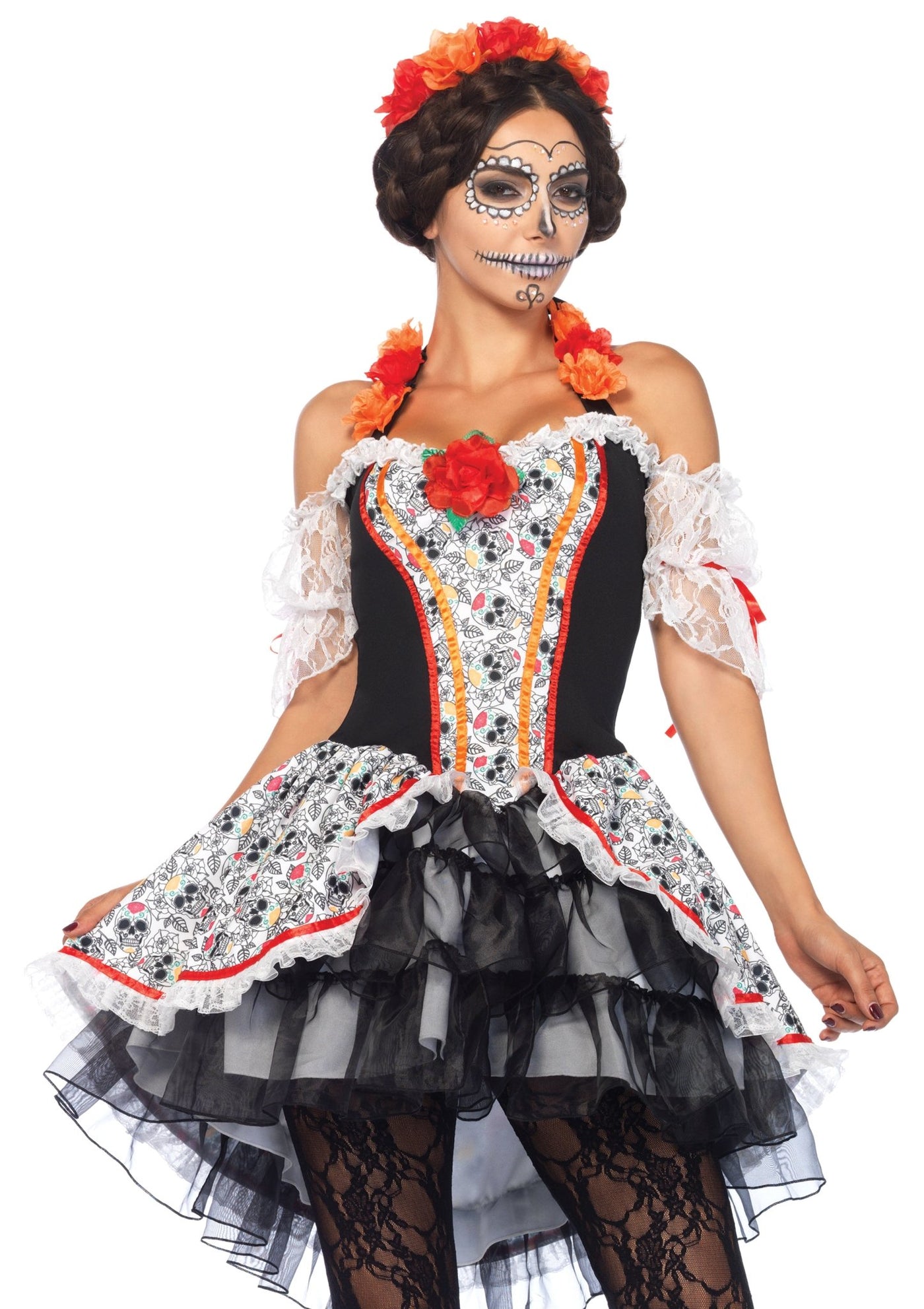 Sugar Skull Senorita Costume - Dia de los Muertos - JJ's Party House