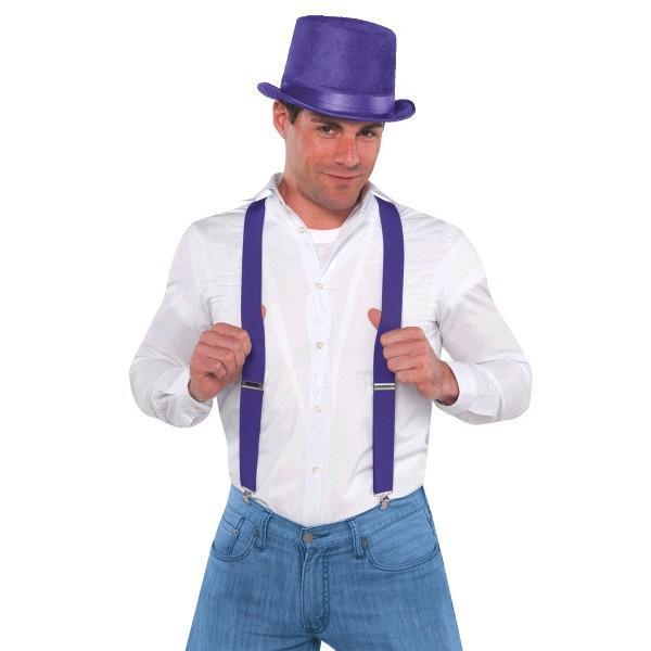 Suspenders - Purple - JJ's Party House