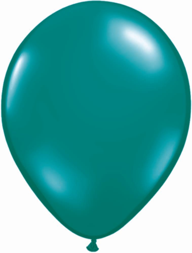 Teal Jewel Tone 11'' Latex Balloon - JJ's Party House