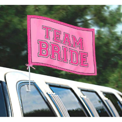 Team Bride Car Flag - JJ's Party House