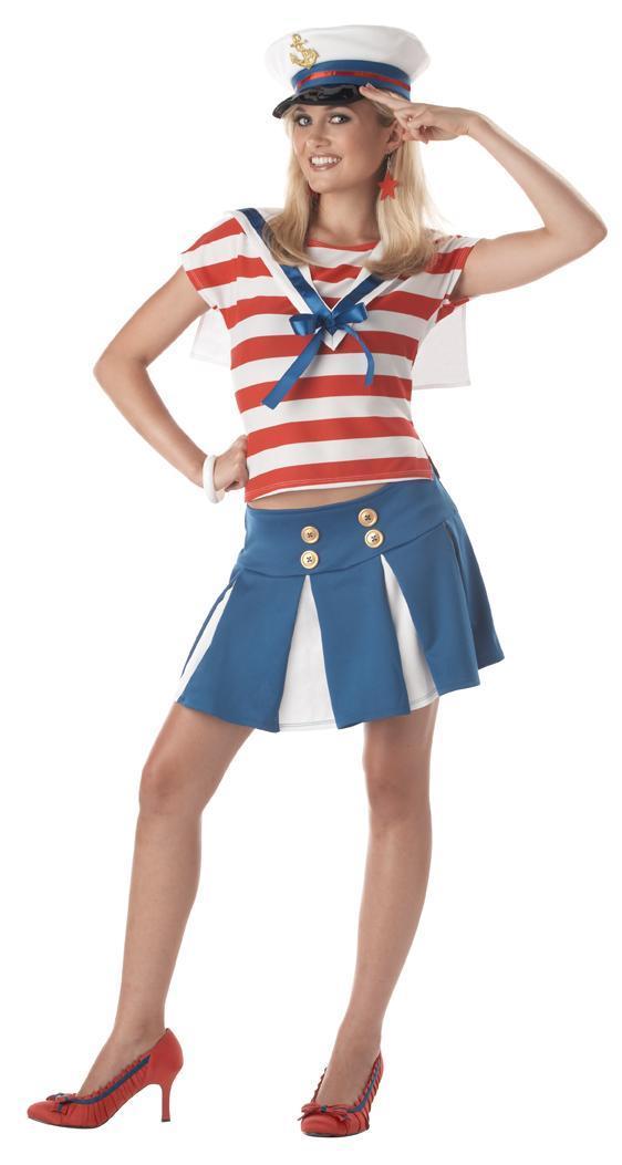 Teen Girls Cruise Ship Cutie Costume - JJ's Party House