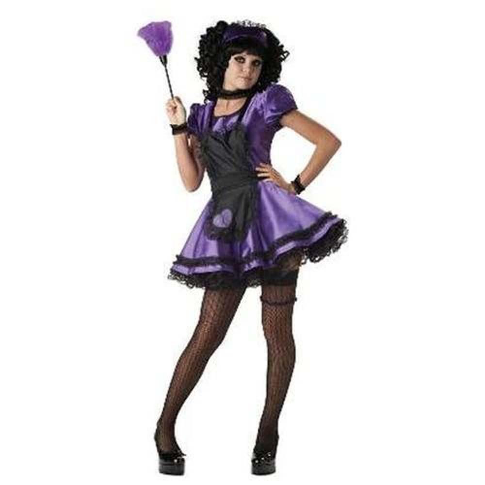 Teen Girls Dust Bunny French Maid Costume - JJ's Party House