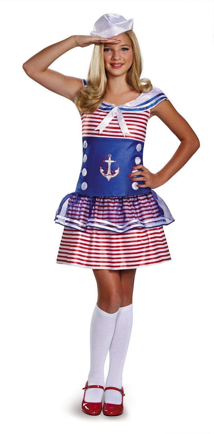 Teen Sailing Sweetheart Costume - JJ's Party House