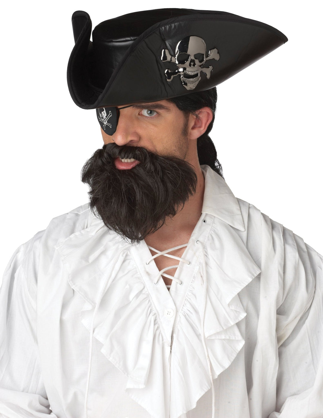 The Captain Beard Dark Brown - JJ's Party House