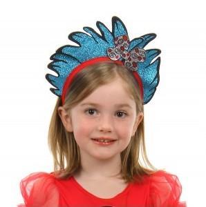 Thing 1 & 2 Glitter Headband - Dr. Seuss - JJ's Party House