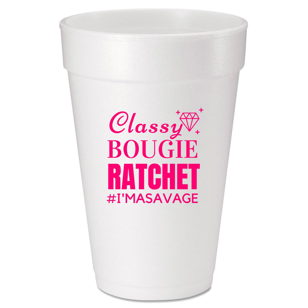TikTok Custom Printed 16oz Foam Cups 50ct - JJ's Party House