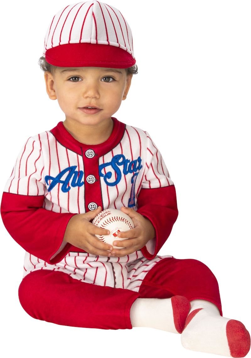 Toddler Baseball Player Costume - JJ's Party House