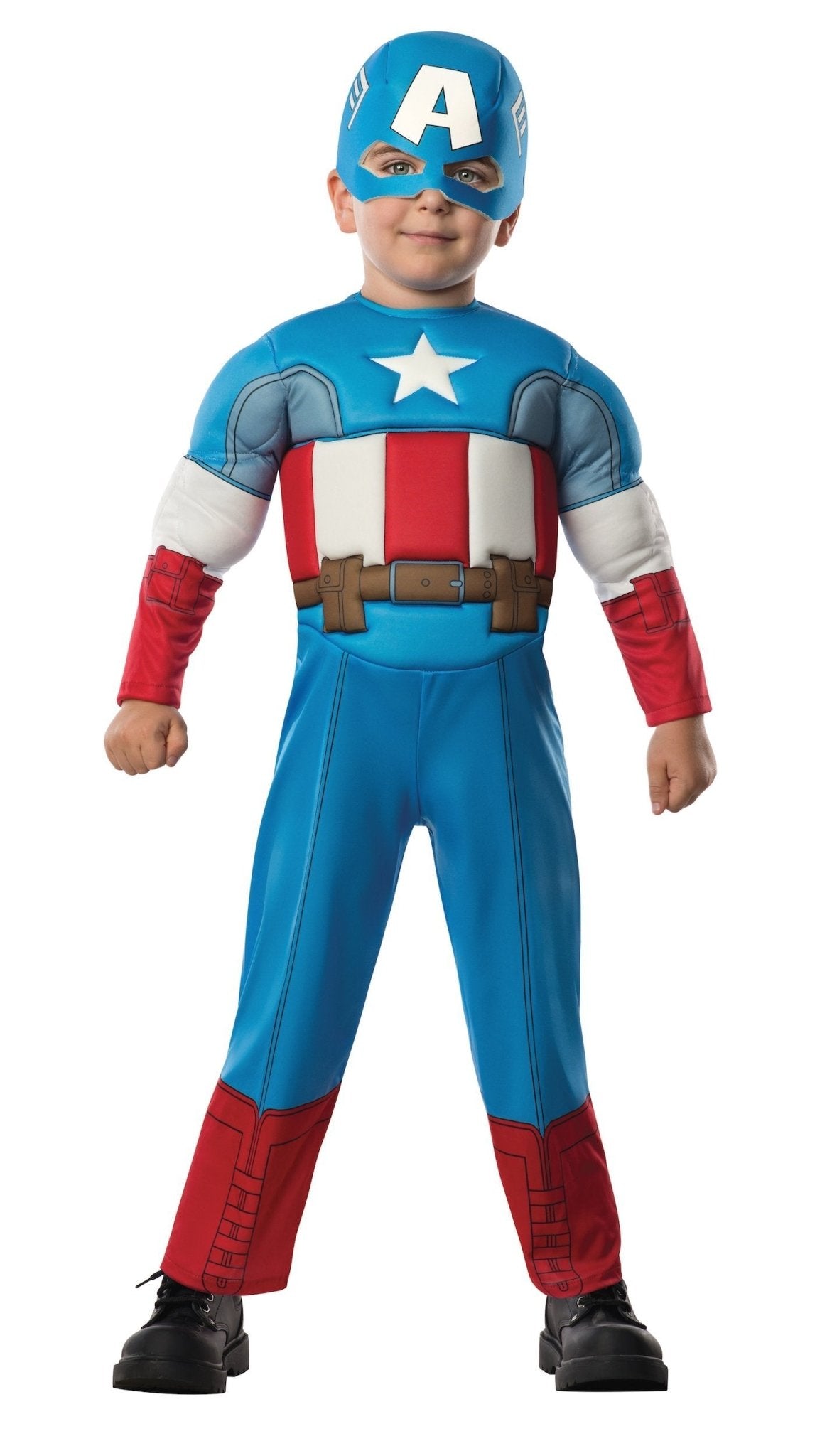 Toddler Boys Captain America Costume - JJ's Party House