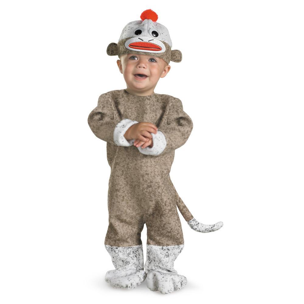 Toddler Boys Sock Monkey Costume - JJ's Party House