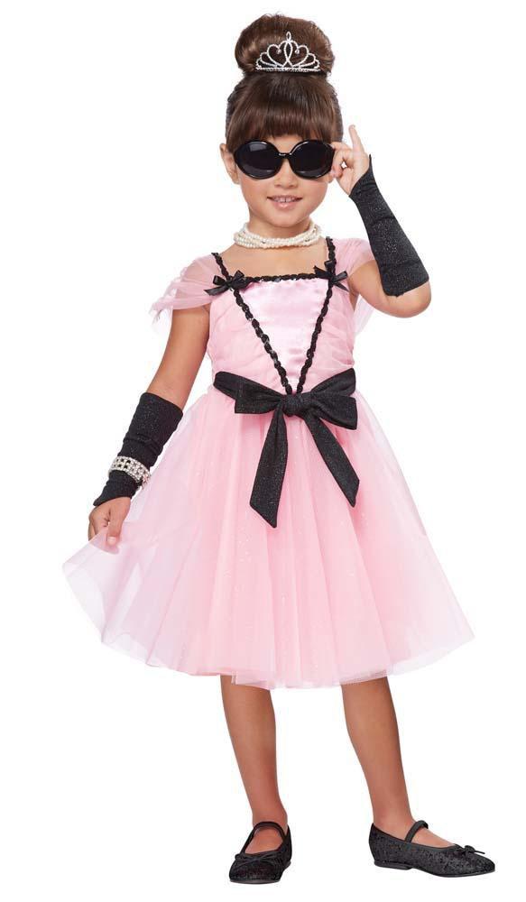 Toddler Girls 50s Movie Star Costume - JJ's Party House