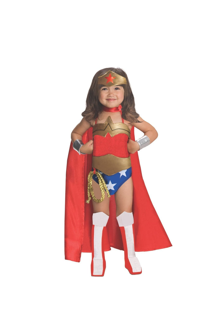 Toddler Girls Deluxe Wonder Woman Costume - JJ's Party House