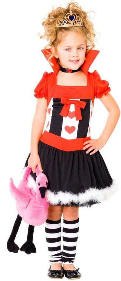 Toddler Girls Red Queen Costume - JJ's Party House
