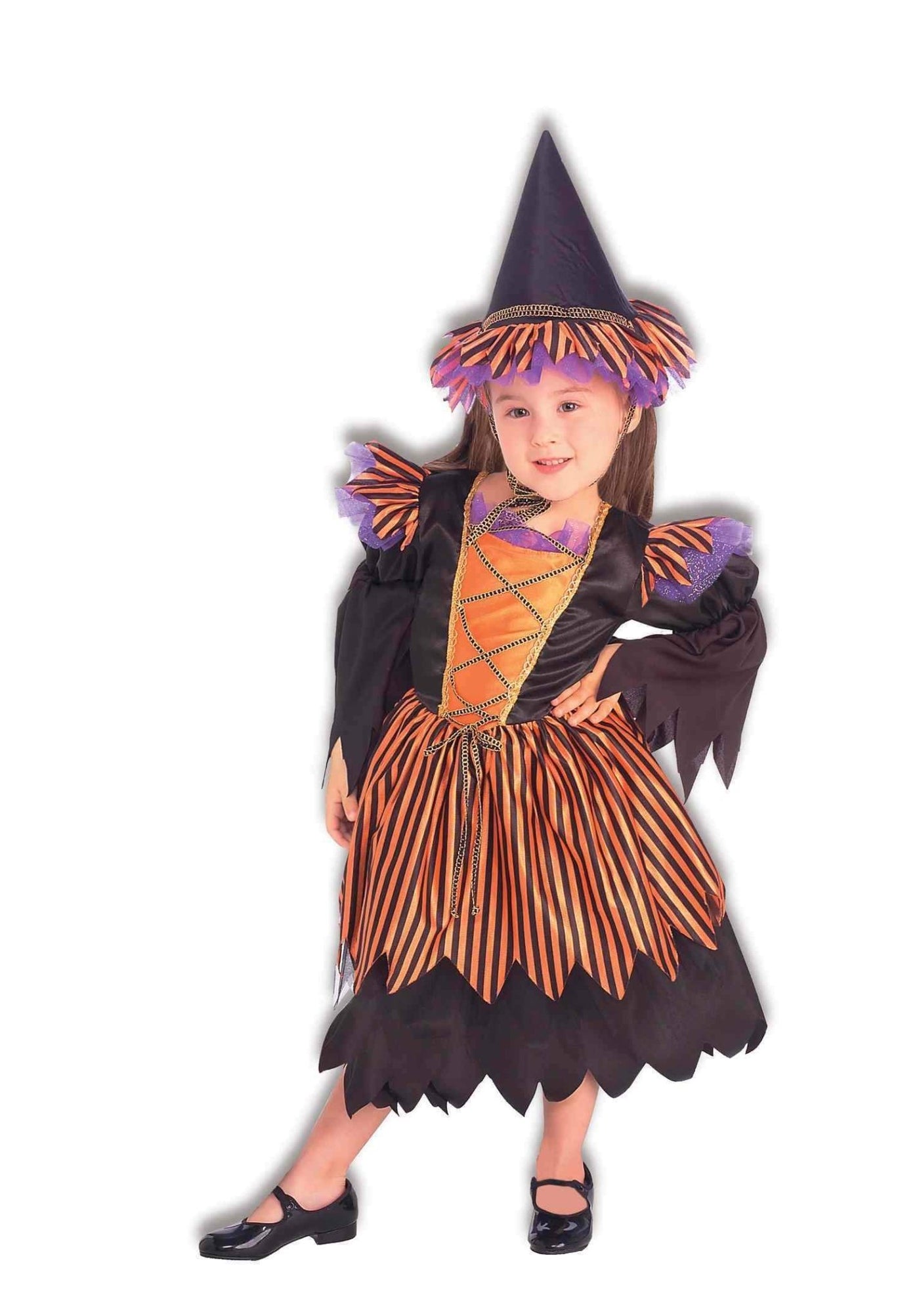 Toddler Girls Story Book Witch Costume - JJ's Party House