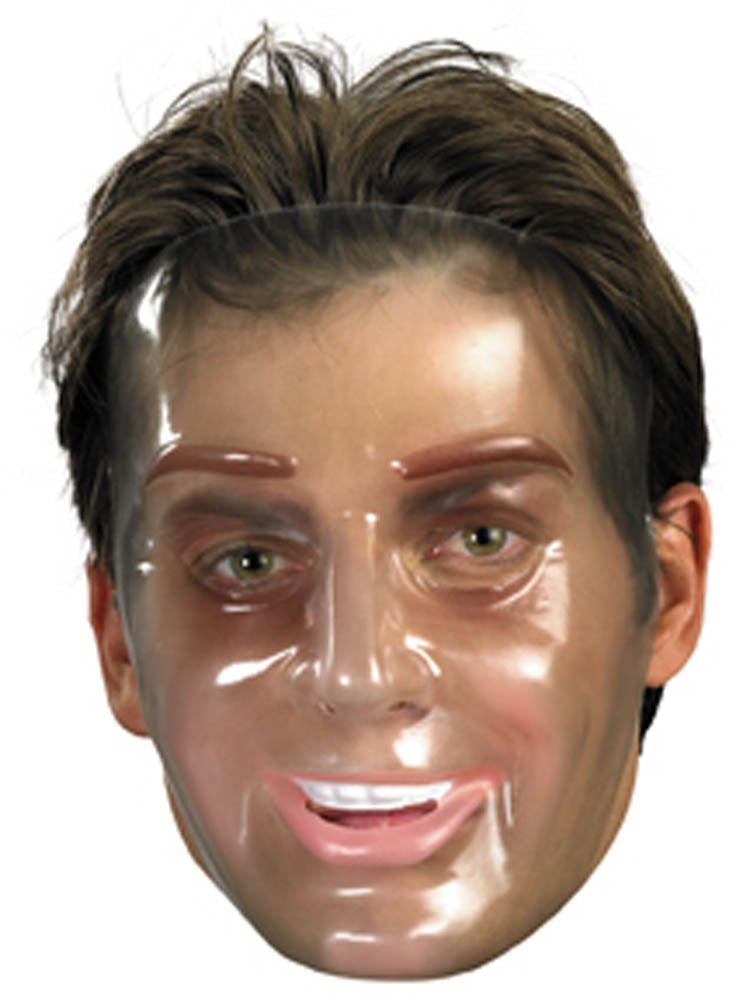 Transparent Young Man Mask - JJ's Party House