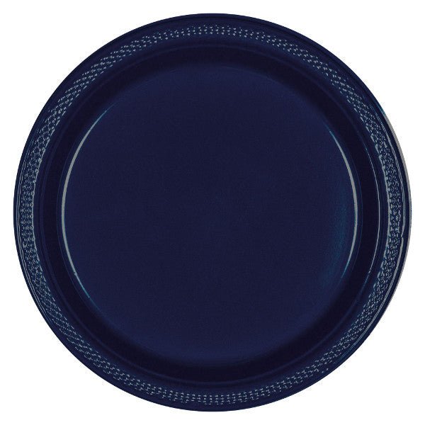 True Navy 10.25'' Plastic Plates 50ct - JJ's Party House