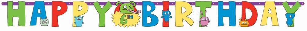 Ugly Dolls Birthday Banner - JJ's Party House