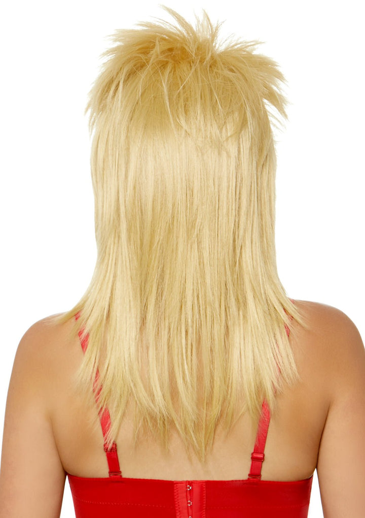 Unisex Rockstar Wig RED - JJ's Party House