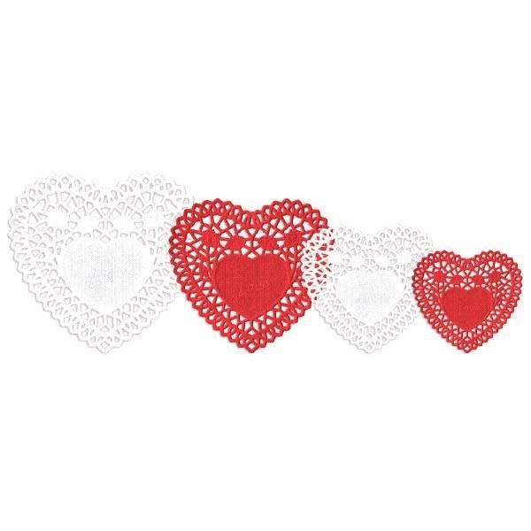 Valentine Multipack Doilies - JJ's Party House