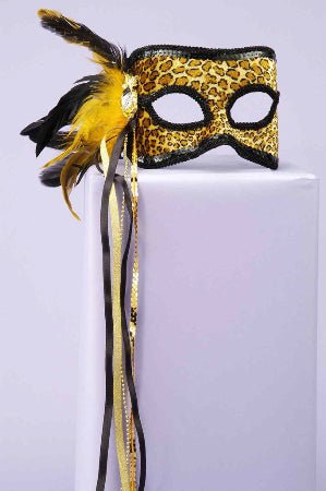 Venetian Leopard Mask - JJ's Party House