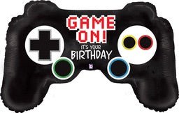 Video Game Controller Balloon - JJ's Party House - Custom Frosted Cups and Napkins