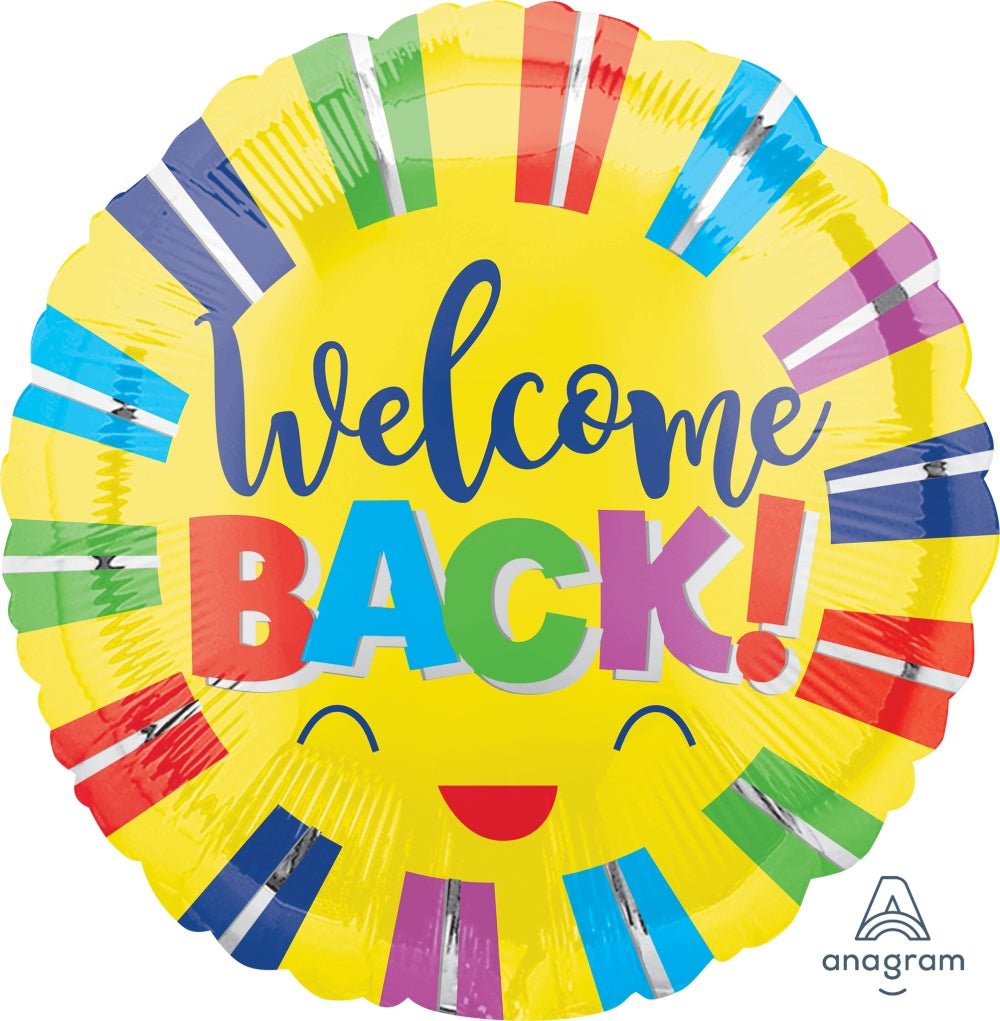 Welcome Back Balloon 18'' - JJ's Party House