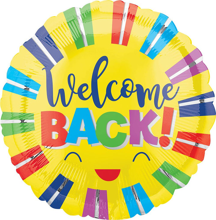 Welcome Back Balloon 18'' - JJ's Party House